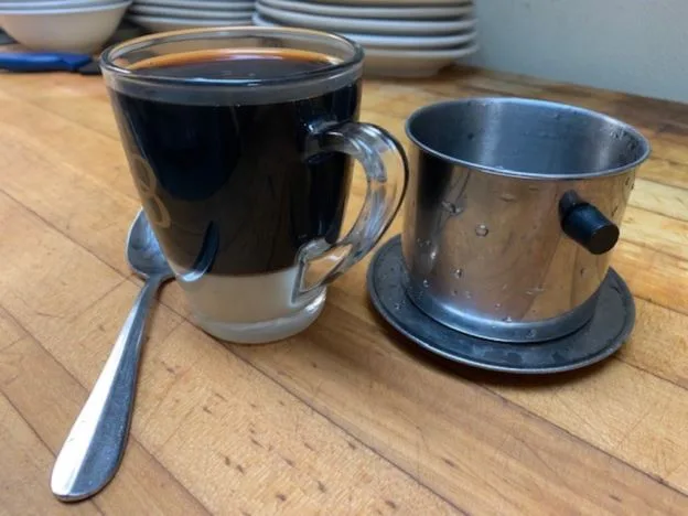 Hot Vietnamese Coffee
