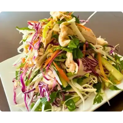 Crispy Rice Noodles Steak